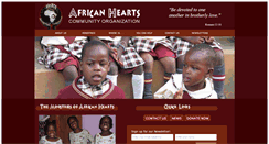 Desktop Screenshot of african-hearts.org